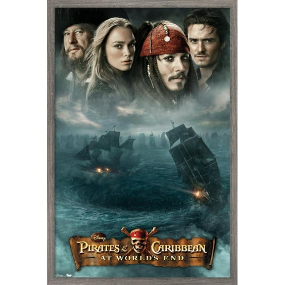 Disney Pirates of the Caribbean: At World's End - DVD One Sheet Poster