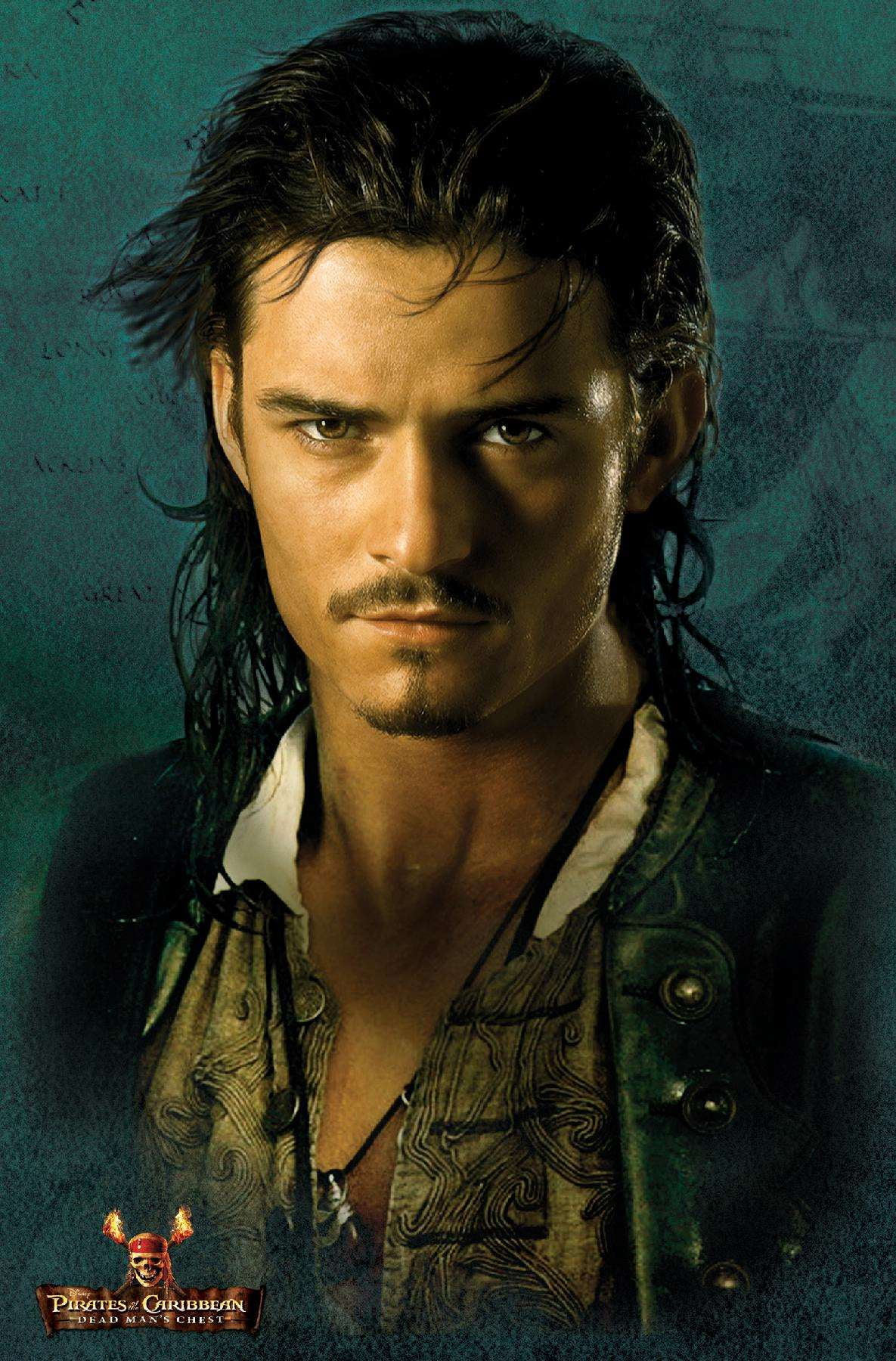 Disney Pirates of the Caribbean: Dead Man's Chest - Will Wall Poster,  14.725" x 22.375", Framed - Walmart.com