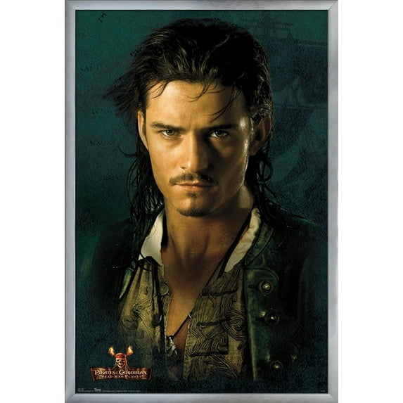Disney Pirates of the Caribbean: Dead Man's Chest - Will Wall Poster, 22.375" x 34", Framed