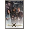 thumbnail image 1 of Disney Pirates of the Caribbean: Dead Men Tell No Tales - Crew Wall Poster, 14.725" x 22.375", Framed, 1 of 5