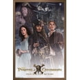 thumbnail image 1 of Disney Pirates of the Caribbean: Dead Men Tell No Tales - Crew Wall Poster, 22.375" x 34", Framed, 1 of 3