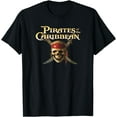 Disney Pirates of the Caribbean Skull and Swords Logo TShirt