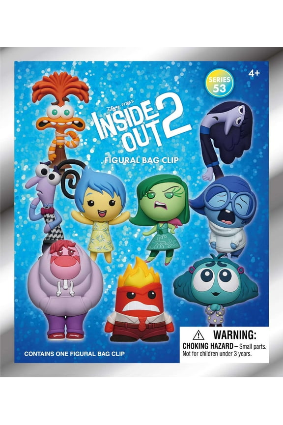 Disney / Pixar 3D Figural Keyring Disney Inside Out Series 2 Mystery Pack (1 RANDOM Figure)