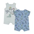 thumbnail image 1 of Disney Pixar Baby Boy Toy Story Romper, 2 Pack, Sizes 0-24 Months, 1 of 10
