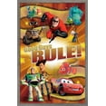 thumbnail image 1 of Disney Pixar - Best of Pixar - Good Guys Rule! Wall Poster, 14.725" x 22.375", Framed, 1 of 6