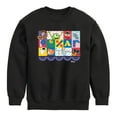 thumbnail image 1 of Disney - Pixar Block - Toddler & Youth Crewneck Fleece Sweatshirt, 1 of 5