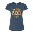 thumbnail image 1 of Disney Pixar - Boo To You - Juniors Fitted Graphic T-Shirt, 1 of 1