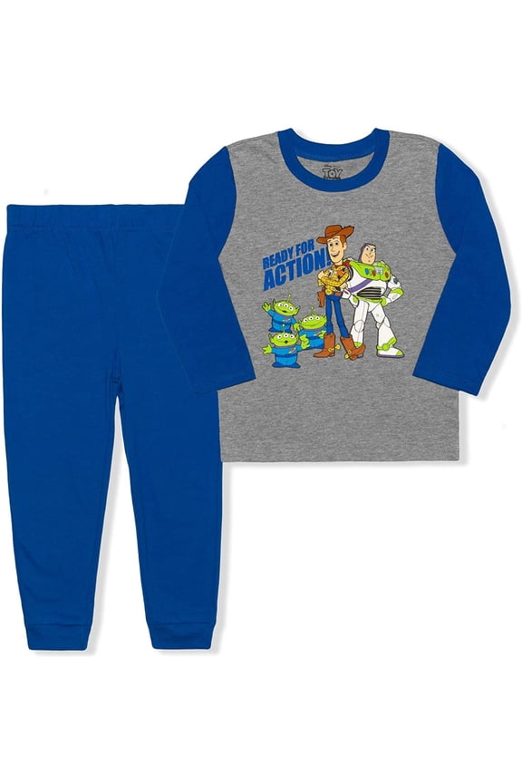 Disney Pixar Boys 2 Piece Toy Story Sweater and Jogger Pant Set