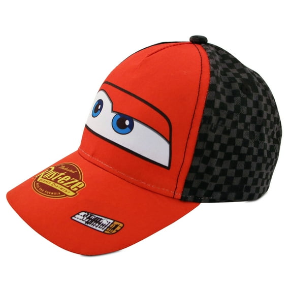 Disney Pixar Boys’ Cars Lightning McQueen Hat - Piston Cup Baseball Cap (Toddler/Boy)