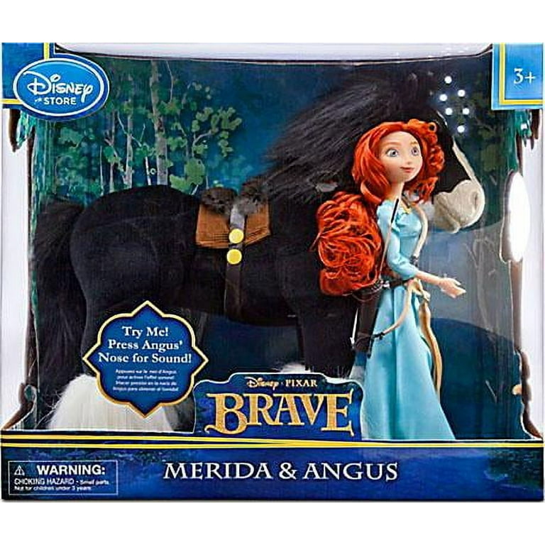 Disney Pixar Brave Merida Angus Doll Set
