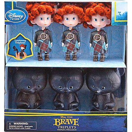 Disney / Pixar Brave Triplets & Bears Exclusive Doll Set