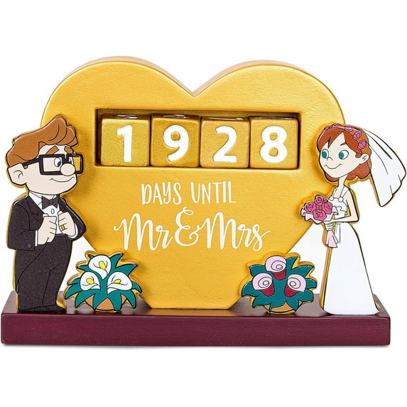 Disney Pixar Carl and Ellie Wedding Countdown Calendar – Up