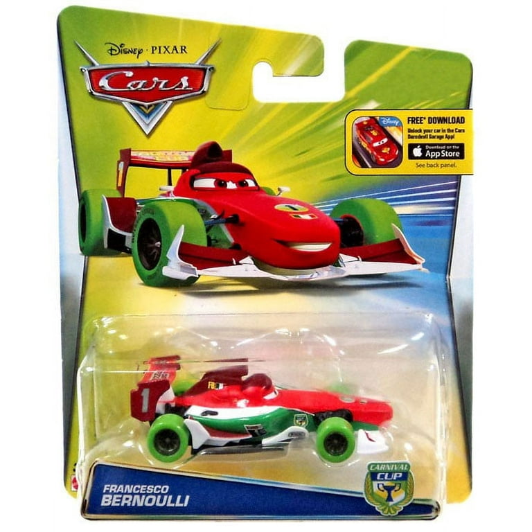 Disney Pixar Carnival Cup Francesco Bernoulli Diecast Car