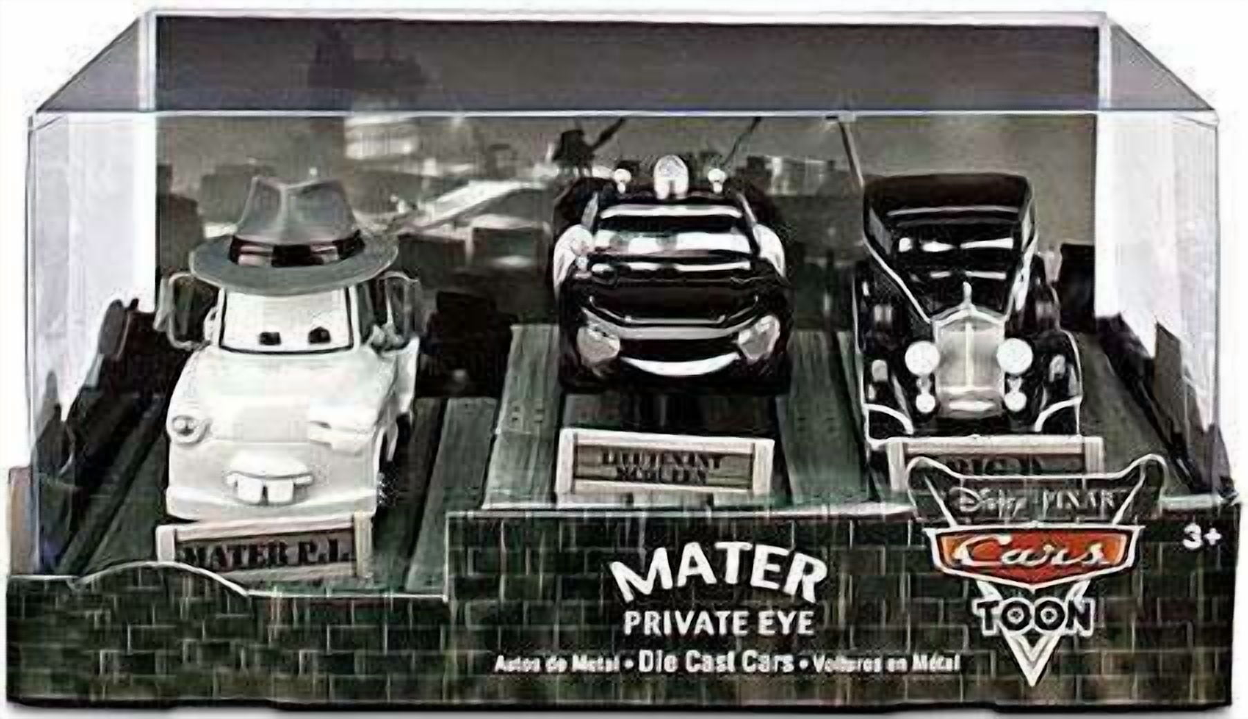 Disney / Pixar Cars 1:43 Multi-Packs Mater Private Eye Diecast Car