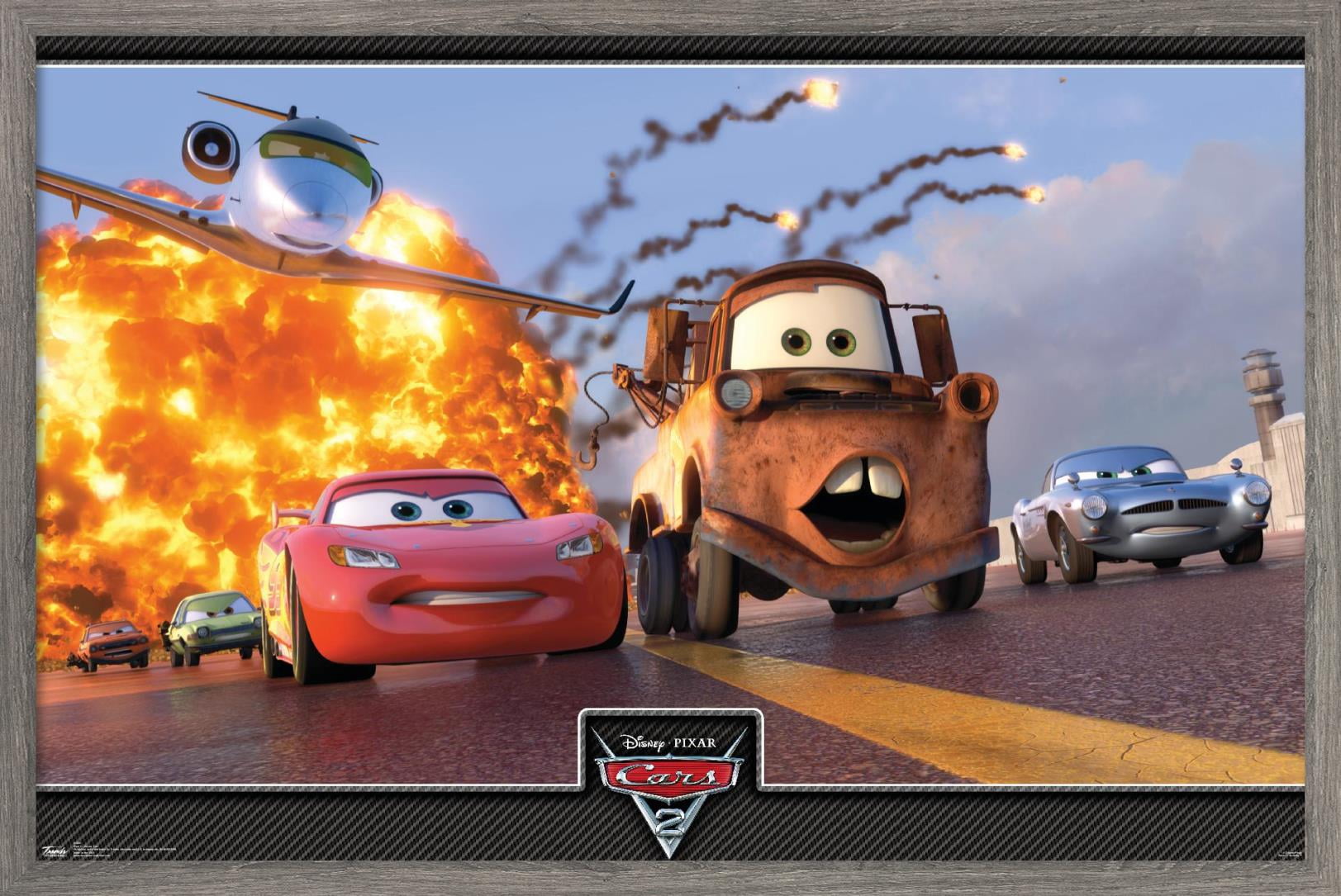 Disney Pixar Cars 2 - Action Trio Wall Poster, 14.725