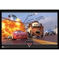 thumbnail image 1 of Disney Pixar Cars 2 - Action Trio Wall Poster, 22.375" x 34", Framed, 1 of 2