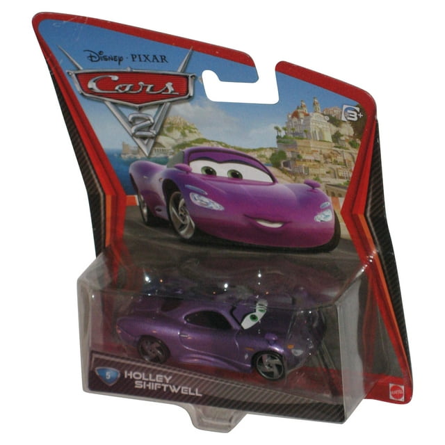 Disney Pixar Cars 2 Holley Shiftwell (2010) Mattel Die Cast Toy Car #5 ...