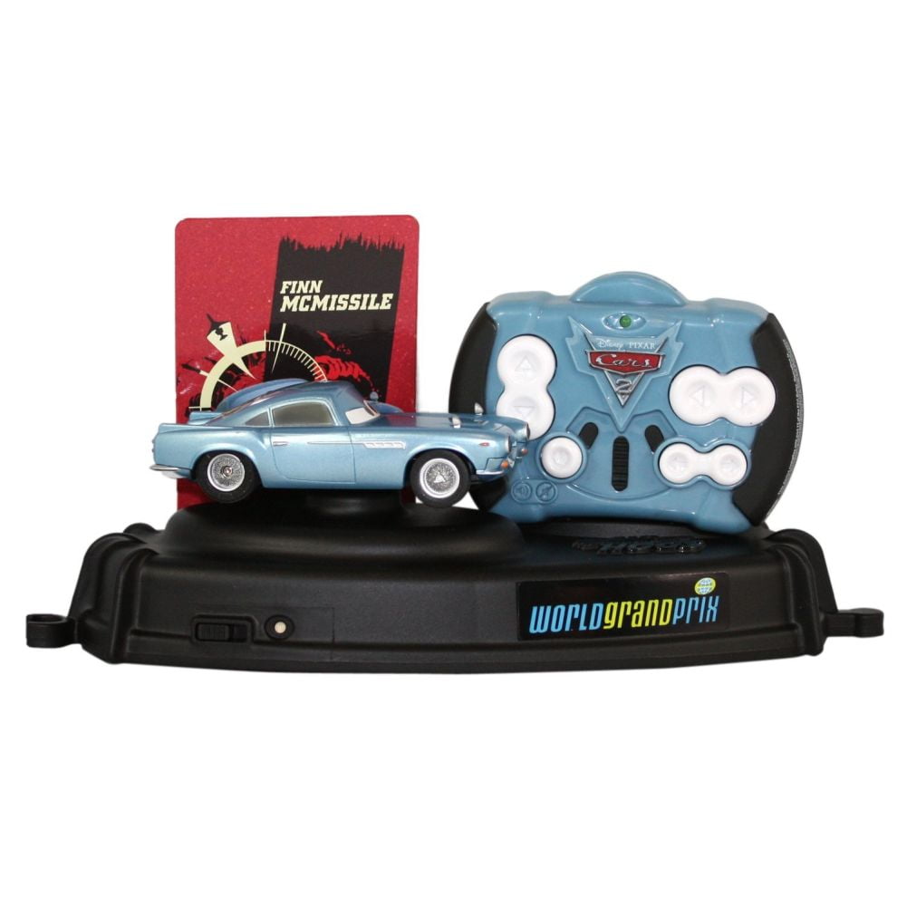 Disney / Pixar Cars 2 Movie Air Hogs Lights & Sounds Finn McMissle R/C Vehicle