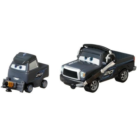 Disney Pixar Cars 2-Pack, Ray Reverham & Laura Spinwell, 1:55 Scale Die-Cast Fan Favorite Vehicles