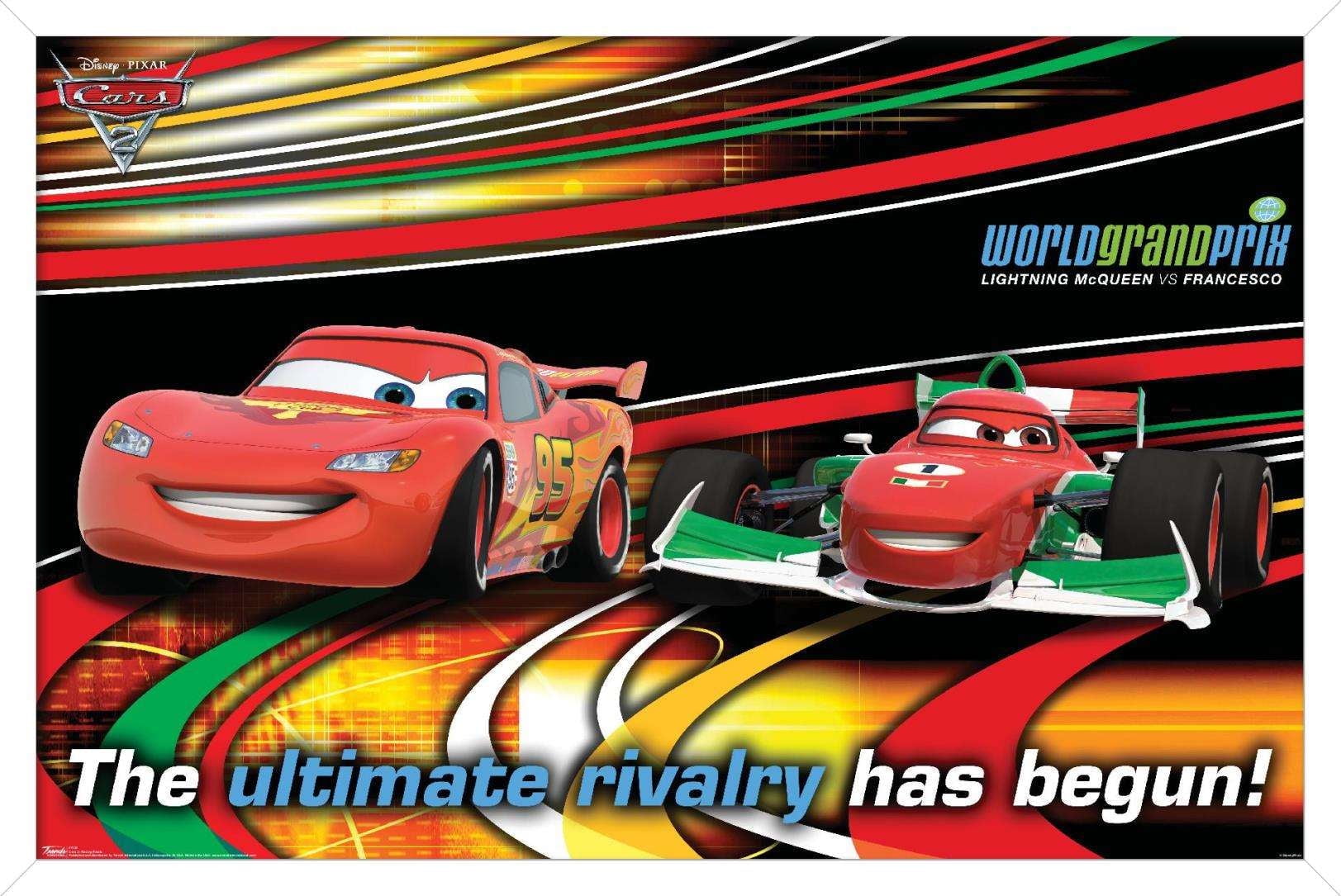 Disney Pixar Cars 2 - Racing Rivals Poster