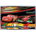 thumbnail image 1 of Disney Pixar Cars 2 - Racing Rivals Wall Poster, 14.725" x 22.375", Framed, 1 of 5