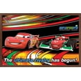 thumbnail image 1 of Disney Pixar Cars 2 - Racing Rivals Wall Poster, 14.725" x 22.375", Framed, 1 of 5