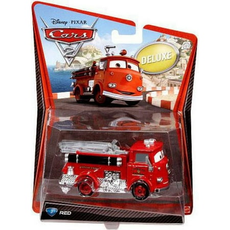 Disney Cars Cars 2 Deluxe Oversized Red 1:55 Diecast Car #3