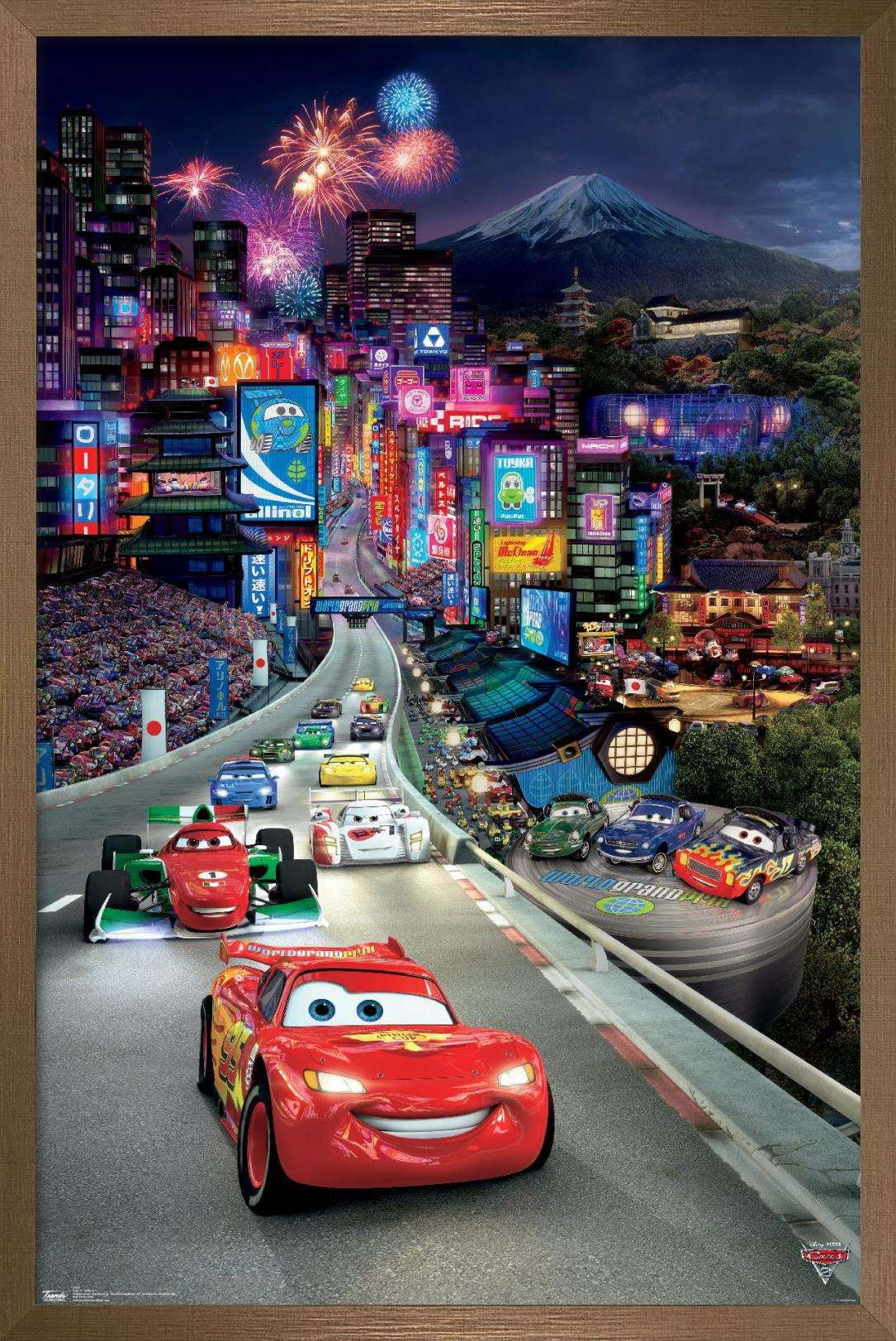 Disney Pixar Cars 2 - Triptych 1 Wall Poster, 14.725