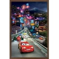 thumbnail image 1 of Disney Pixar Cars 2 - Triptych 1 Wall Poster, 14.725" x 22.375", Framed, 1 of 5