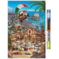 thumbnail image 1 of Disney Pixar Cars 2 (2011) - Triptych 3 Wall Poster, 22.375" x 34", 1 of 4