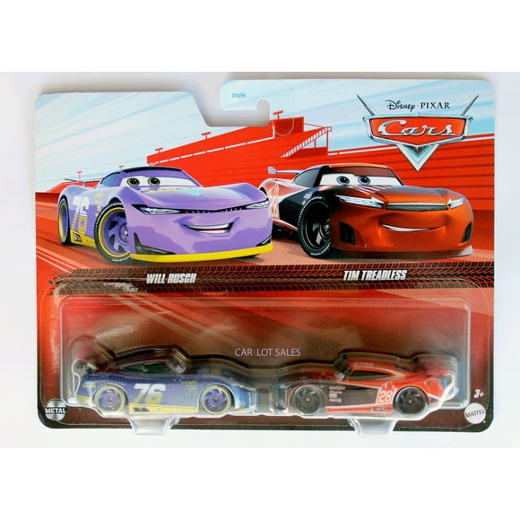 Disney Pixar Cars 2024 2 Pack Will Rusch and Tim