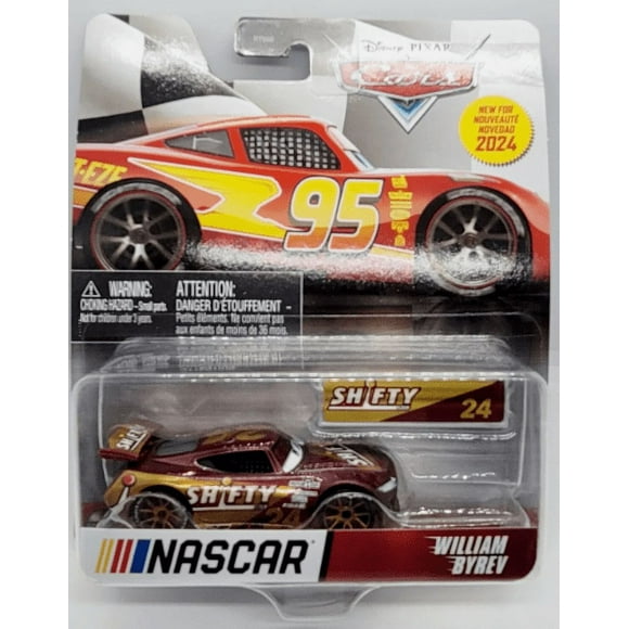 Disney Pixar Cars 2024 NASCAR #24 WILLIAM BYREV Metal 1:55 Scale Diecast