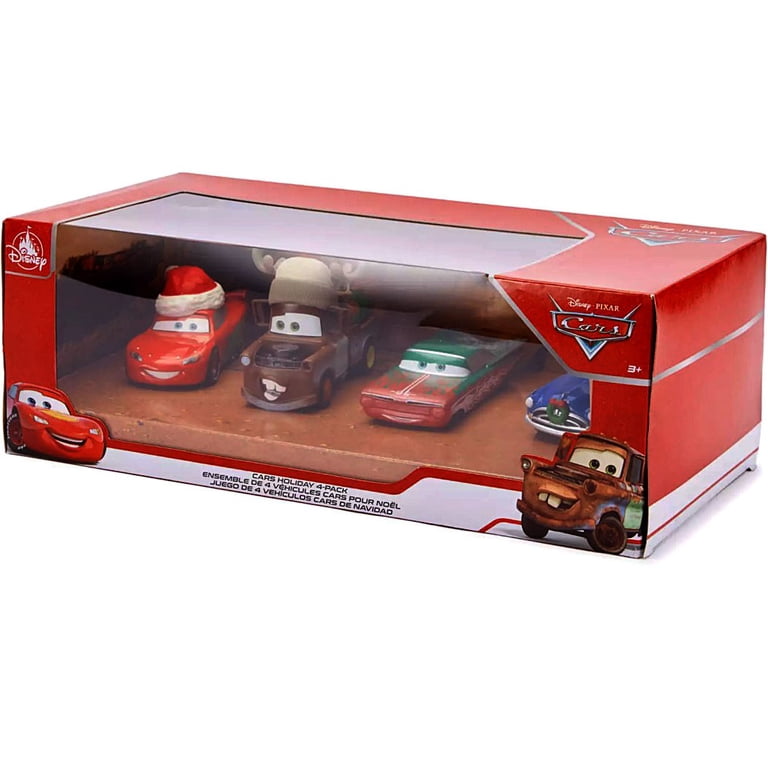 Disney / Pixar Cars 2025 Holiday Lightning McQueen, Tow Mater, Doc