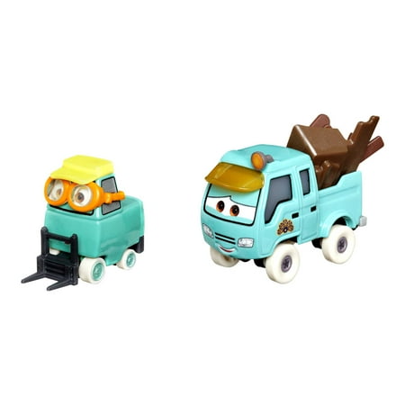 2022 Disney Cars 2 packs DXV99 Q Case SARAH COGGS NORIYUKI .