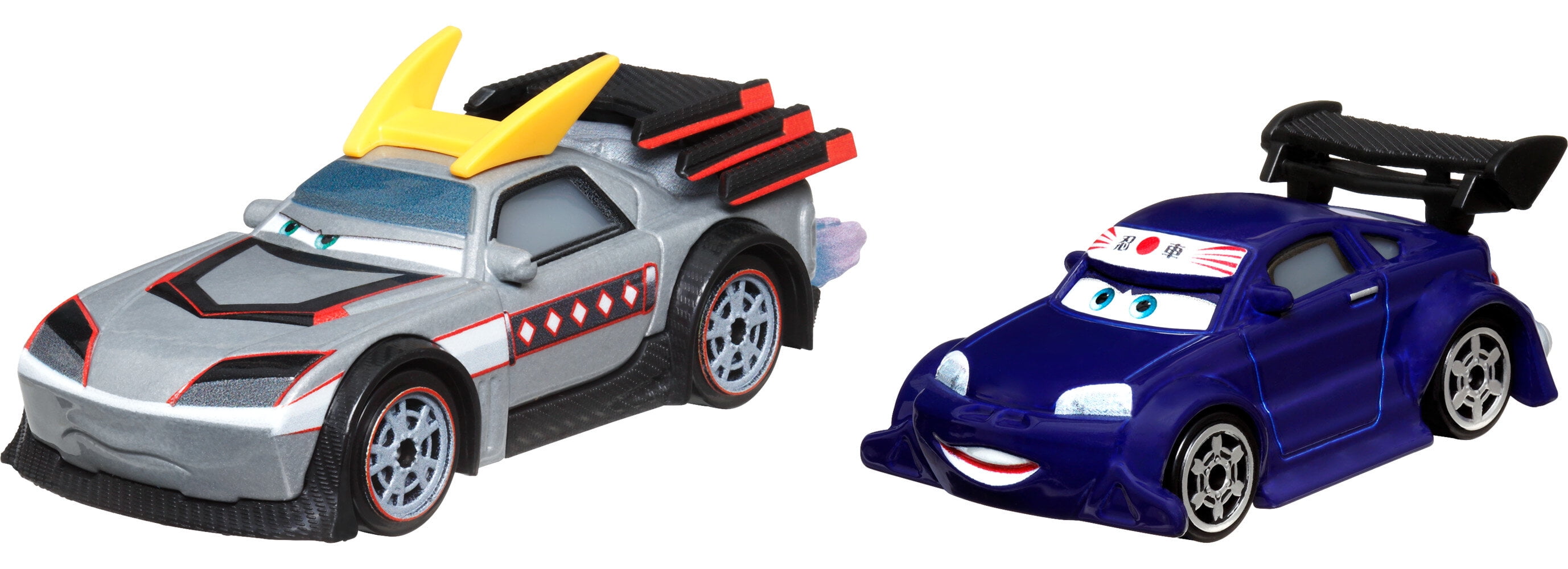 Disney Pixar Cars 3 2-Pack Assortment, 1:55 scale Die-Cast Fan