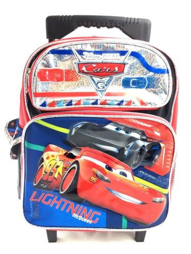 Disney Pixar Cars 3 Boys 12" Small School Rolling Backpack - Lightning Mcqueen - image 1 of 3