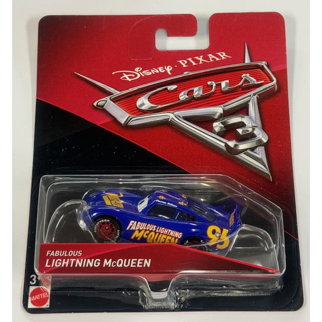 Disney Pixar Cars 3 Diecast Fabulous Lightning Mcqueen Vehicle 1:55 Scale