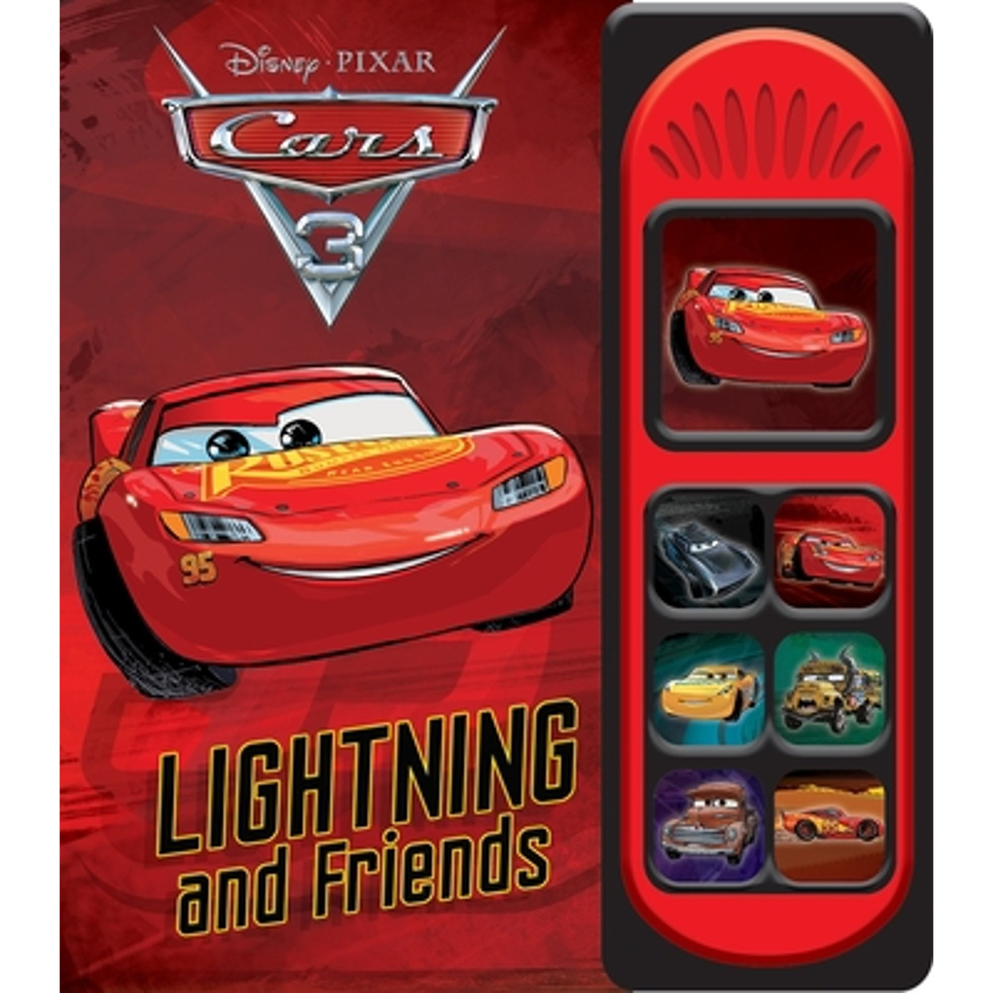 Pre-Owned Disney Pixar Cars 3: Lightning and Friends Sound Book [With Battery] (Board book) 1503715213 9781503715219