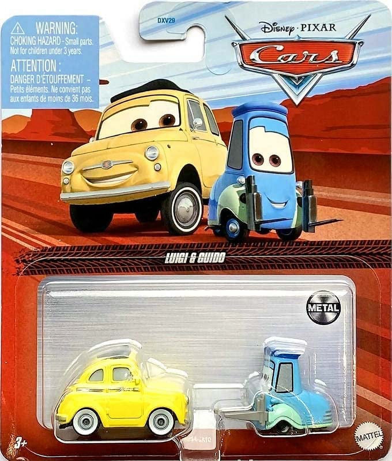 Disney Pixar Cars 3 Fast Luigi Guido Metal Edition Racers Toys 
