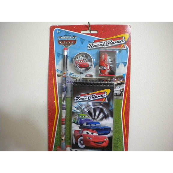 Disney Pixar Cars 4 Pc Study Set