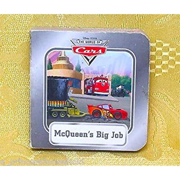 Pre-Owned Disney/Pixar Cars Book,"McQueen's Big Job",Doing it Right,6 Hard Cardboard Pages Paperback