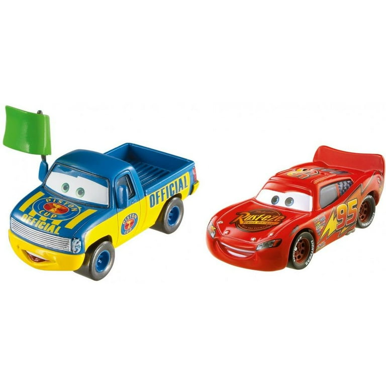 Disney Pixar Cars Lightning McQueen and Dexter Hoover 2-pack