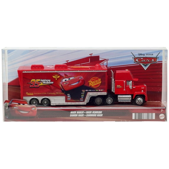 Disney Pixar Cars Cars 3 Mack Hauler Diecast Play Vehicle (2023), 3 Yrs +