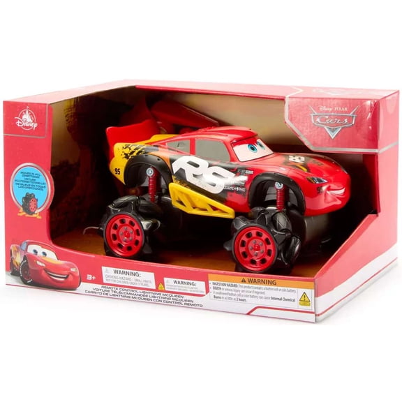 Disney / Pixar Cars Cars Ready to Race Lightning McQueen R/C Radio Control Car [Light-Up]