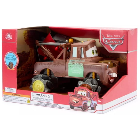 Disney / Pixar Cars Cars Tow Mater R/C Radio Control Car (Light-Up)