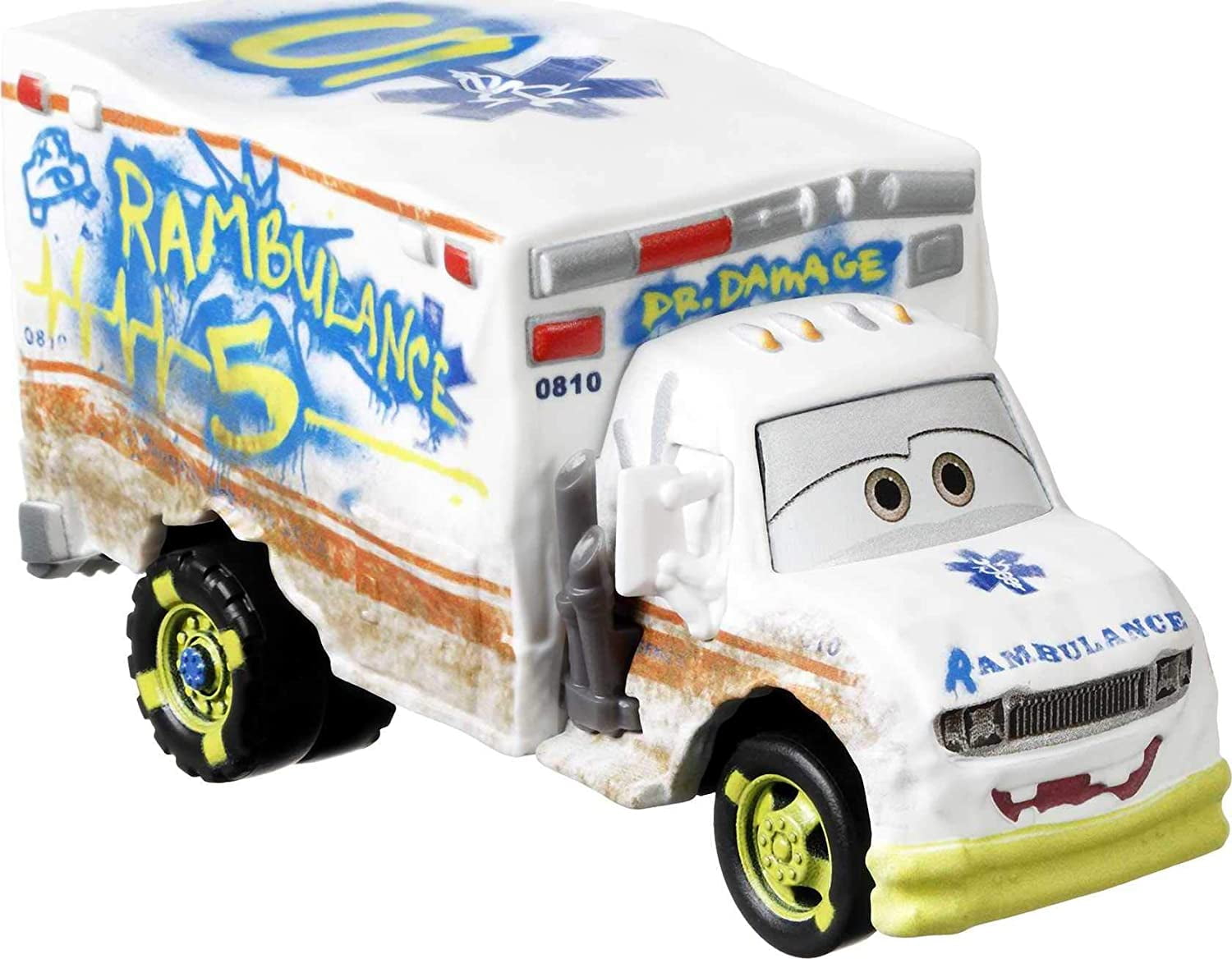 カーズ　マテル　DR.DAMAGE Disney Pixar Cars Deluxe Dr. Damage Vehicle - Walmart.com