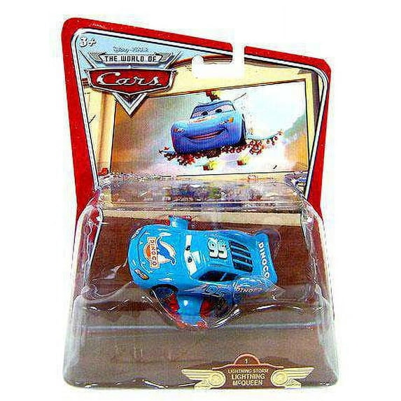 Disney / Pixar Cars Deluxe Oversized Lightning Storm McQueen Diecast Car (RANDOM Package)