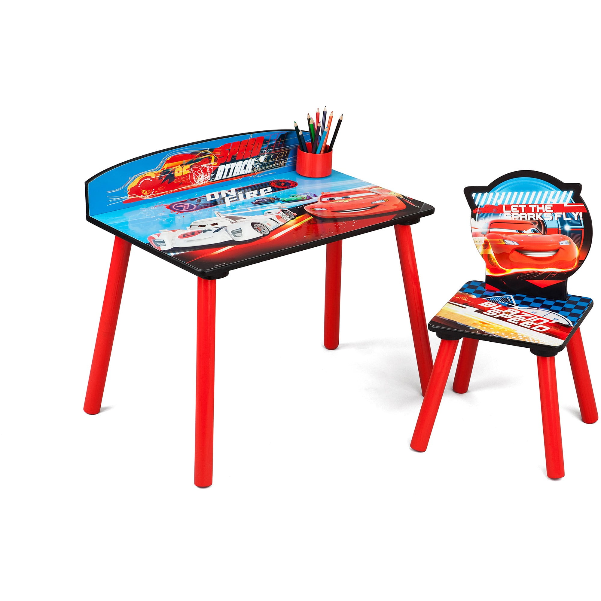 Disney Pixar Cars Desk & Chair Set