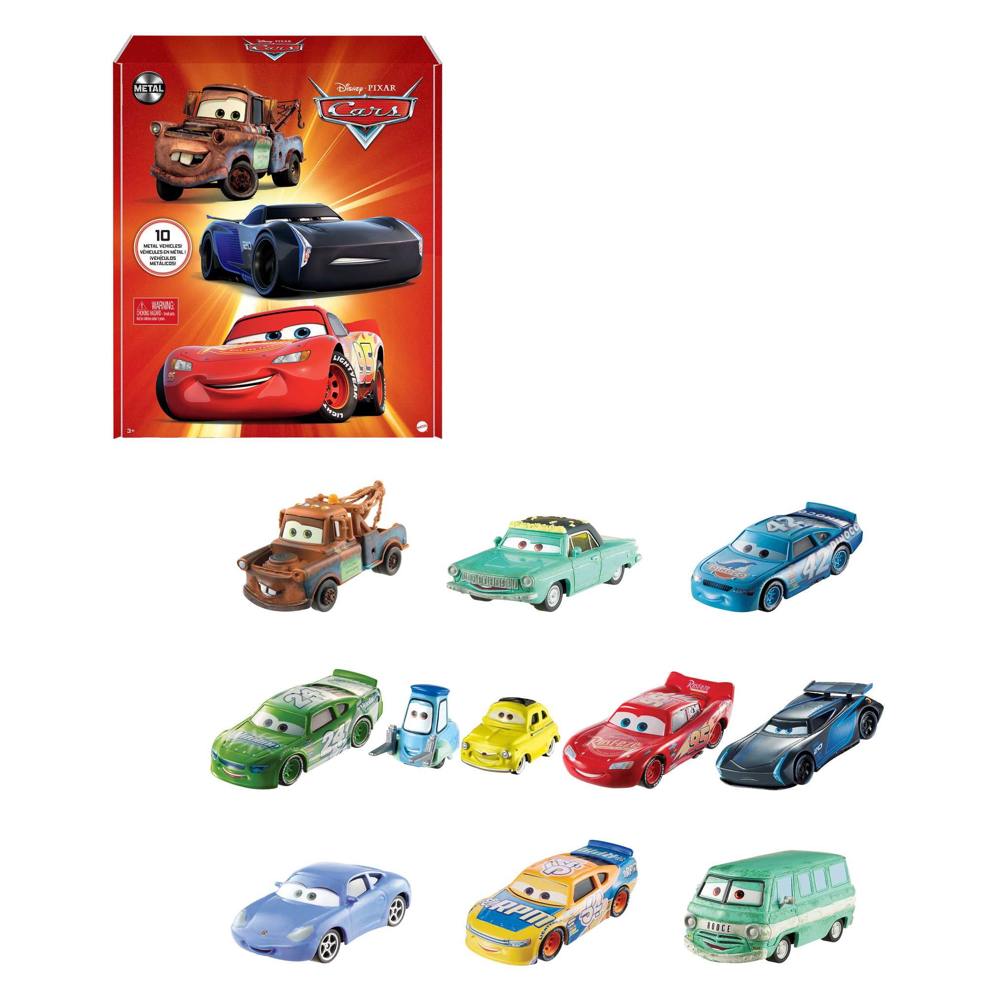 Disney Pixar Cars 10 Pack Die Cast Toy Cars Set UK Ubuy