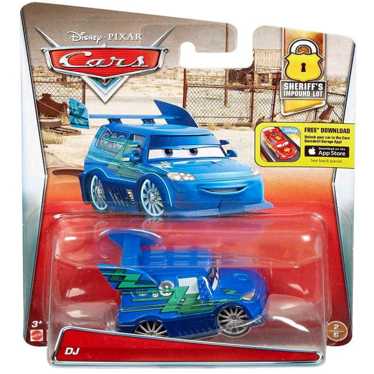 Disney/Pixar Cars Diecast DJ Vehicle, Sheriff's Impound Lot